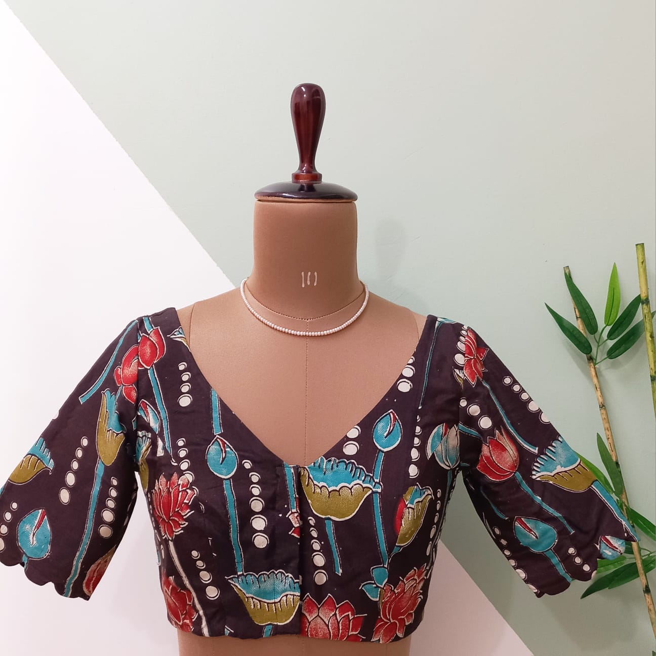 Pichwai Prints Blouse-Alankrutha