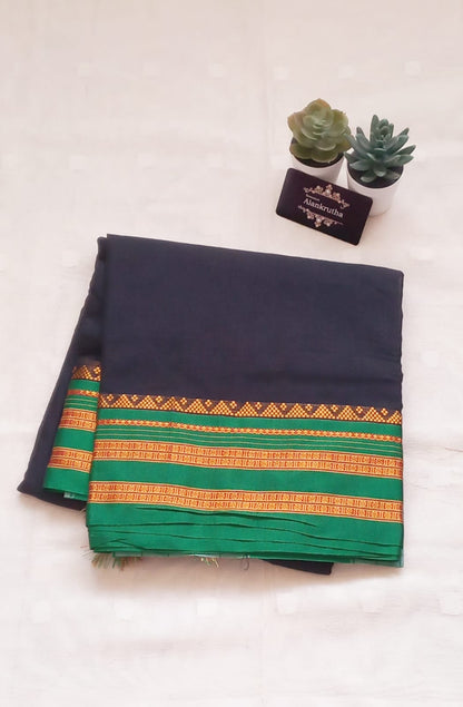 Black Ilkal Saree