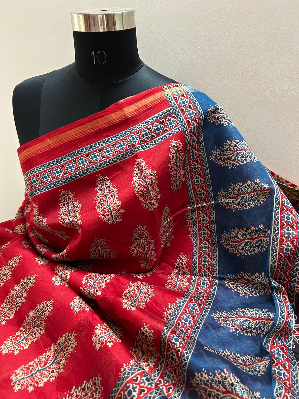 Chanderi Handloom Saree-Alankrutha