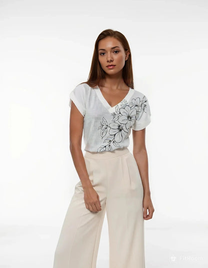 Linen Western Tops - Alankrutha