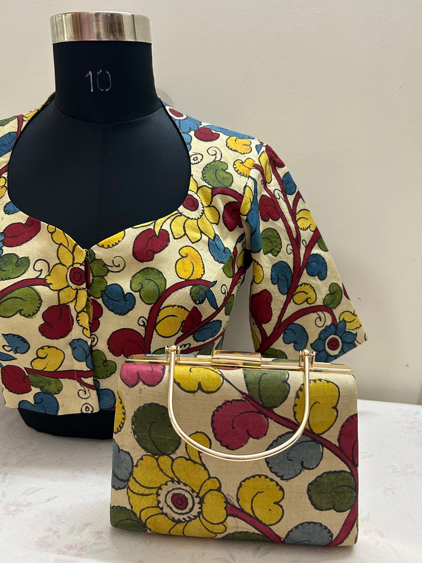 Penkalamkari Blouse-Alankrutha