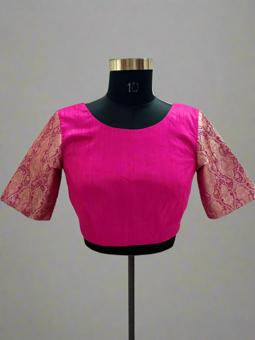 Boat neck blouse - Alankrutha