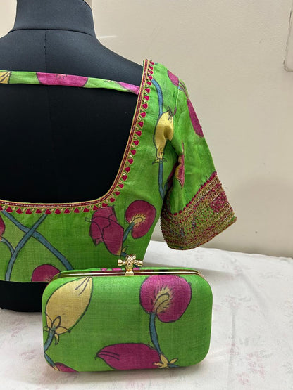 Pichwai Clutch-Alankrutha
