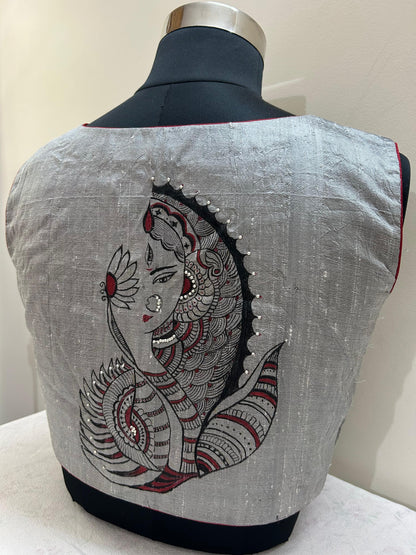 Durga Painting blouse