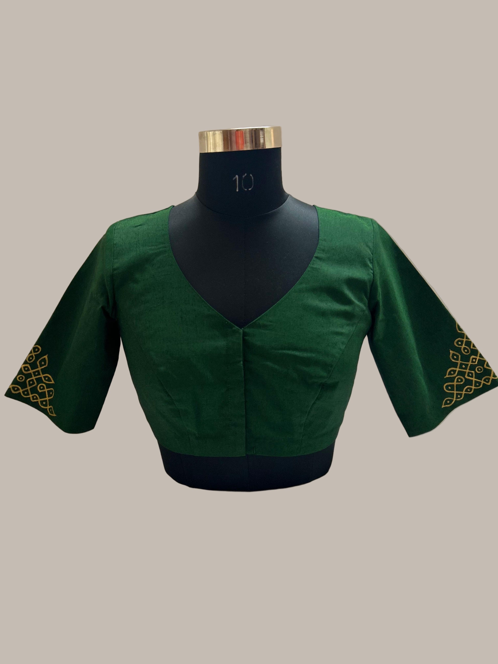 rangoli design blouse-Alankrutha