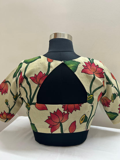 Pen Pichwai Bangalore Cotton Silk Blouse