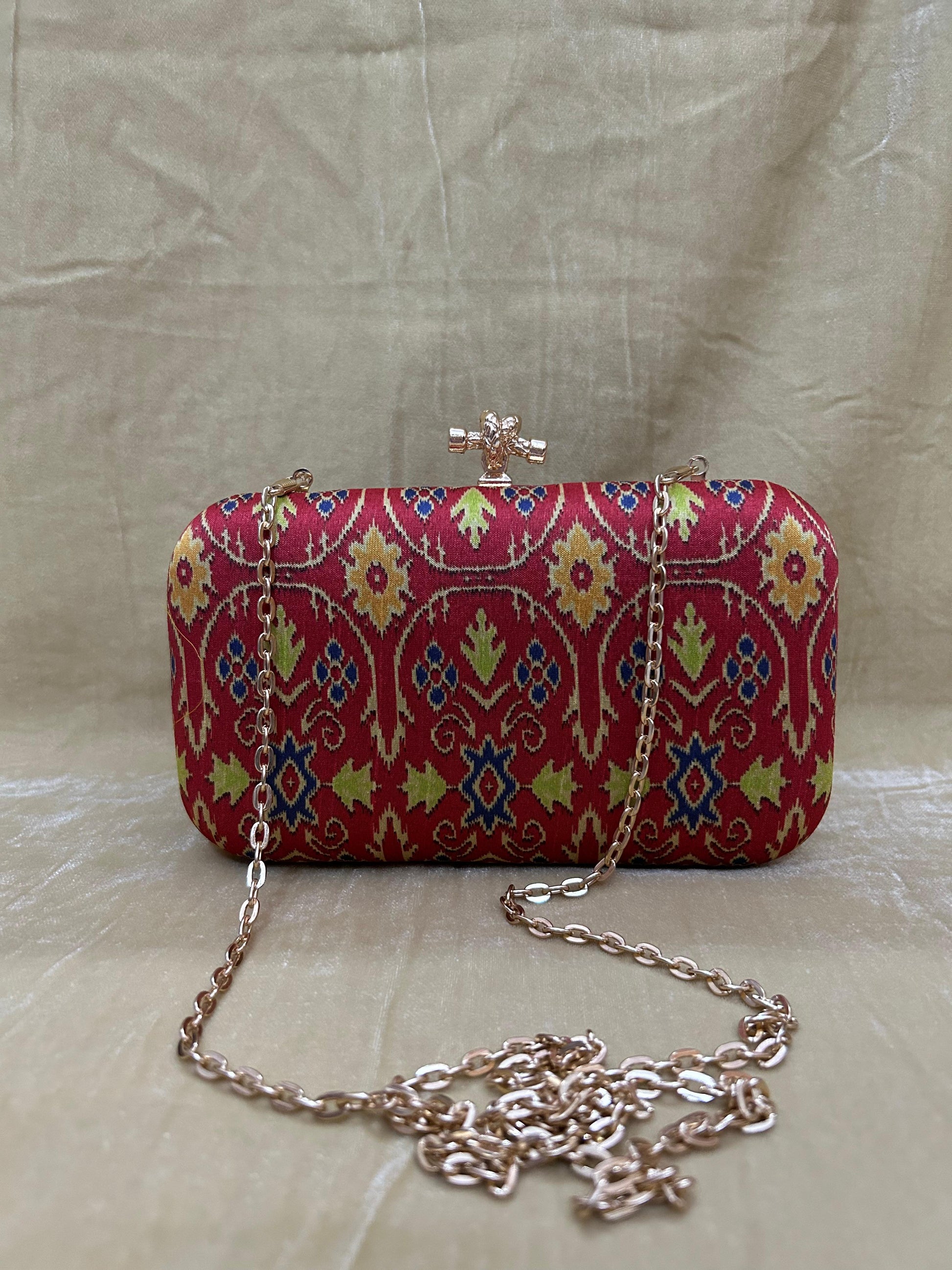 hand crafted clutch -Alankrutha