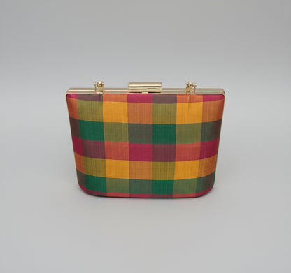 Silk clutch-Alankrutha