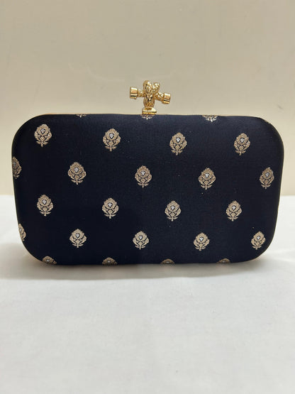 brocade clutch-Alankrutha