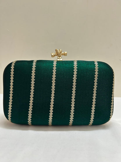 green clutch-Alankrutha