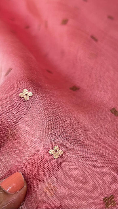 Jamdani Silk Saree - Alankrutha