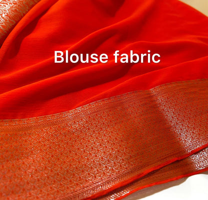 Banaras Chiffon Saree