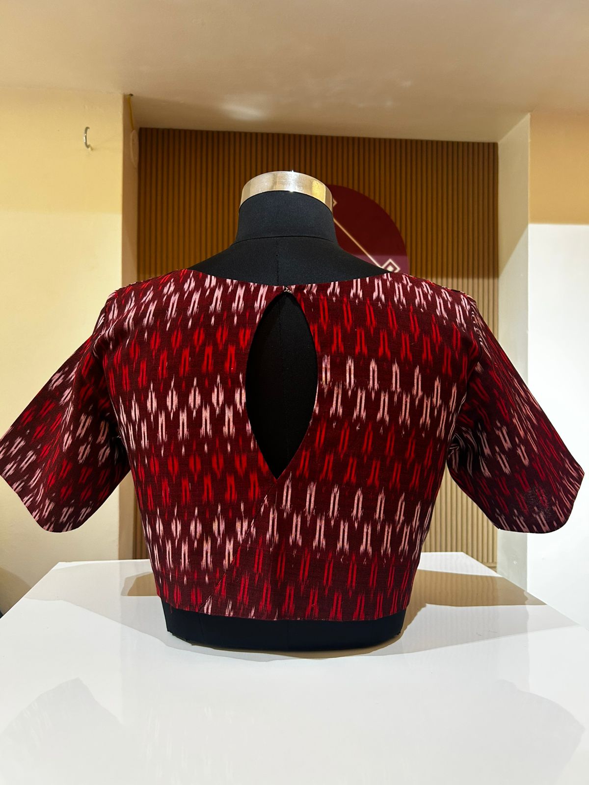 Silk Ikkat Blouse