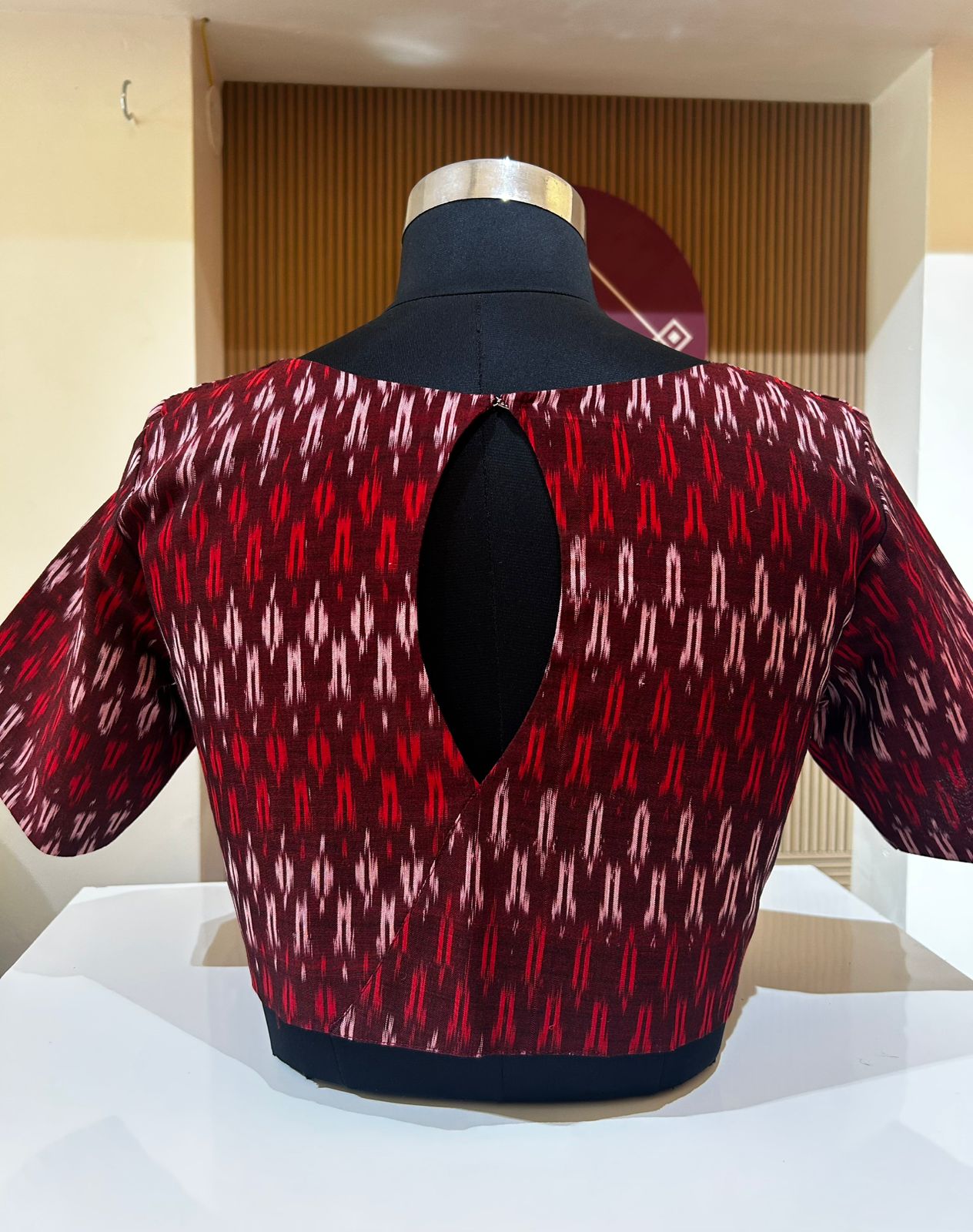 Silk Ikkat Blouse