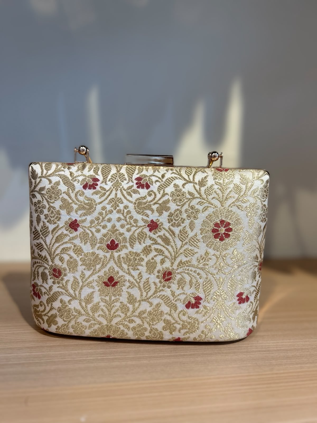 Meenakari Brocade Clutch
