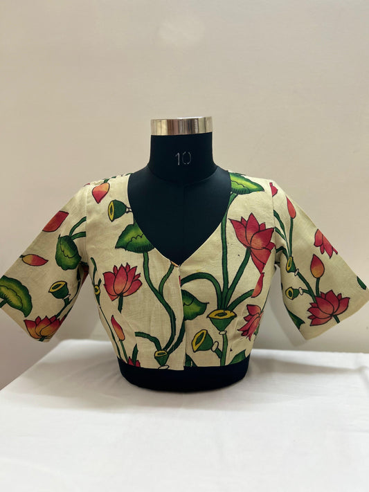 Pen Pichwai Bangalore Cotton Silk Blouse