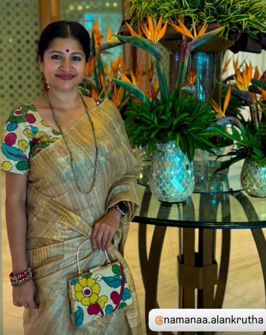 PenKalamkari Clutch