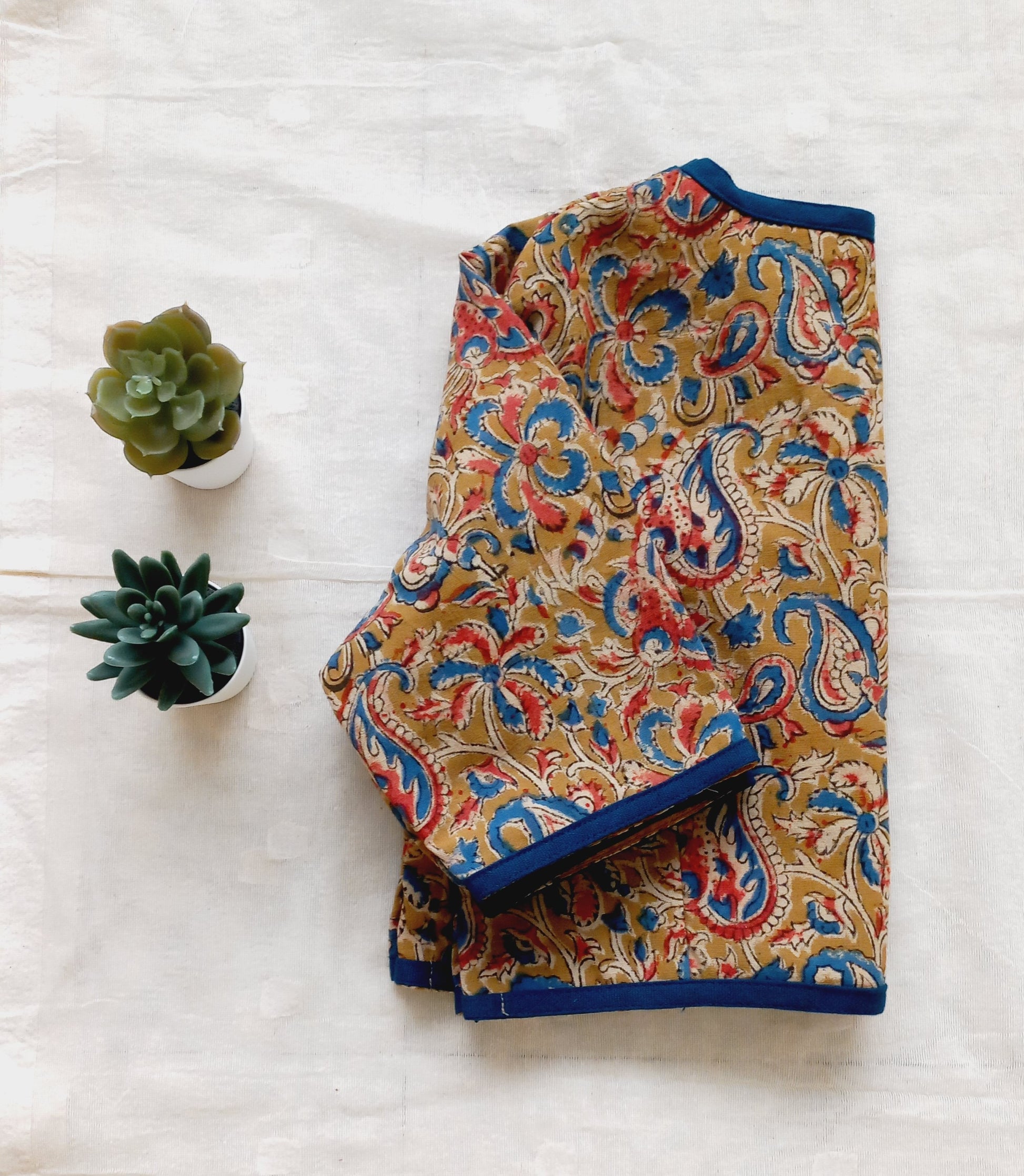 Readymade Kalamkari Blouse-Alankrutha