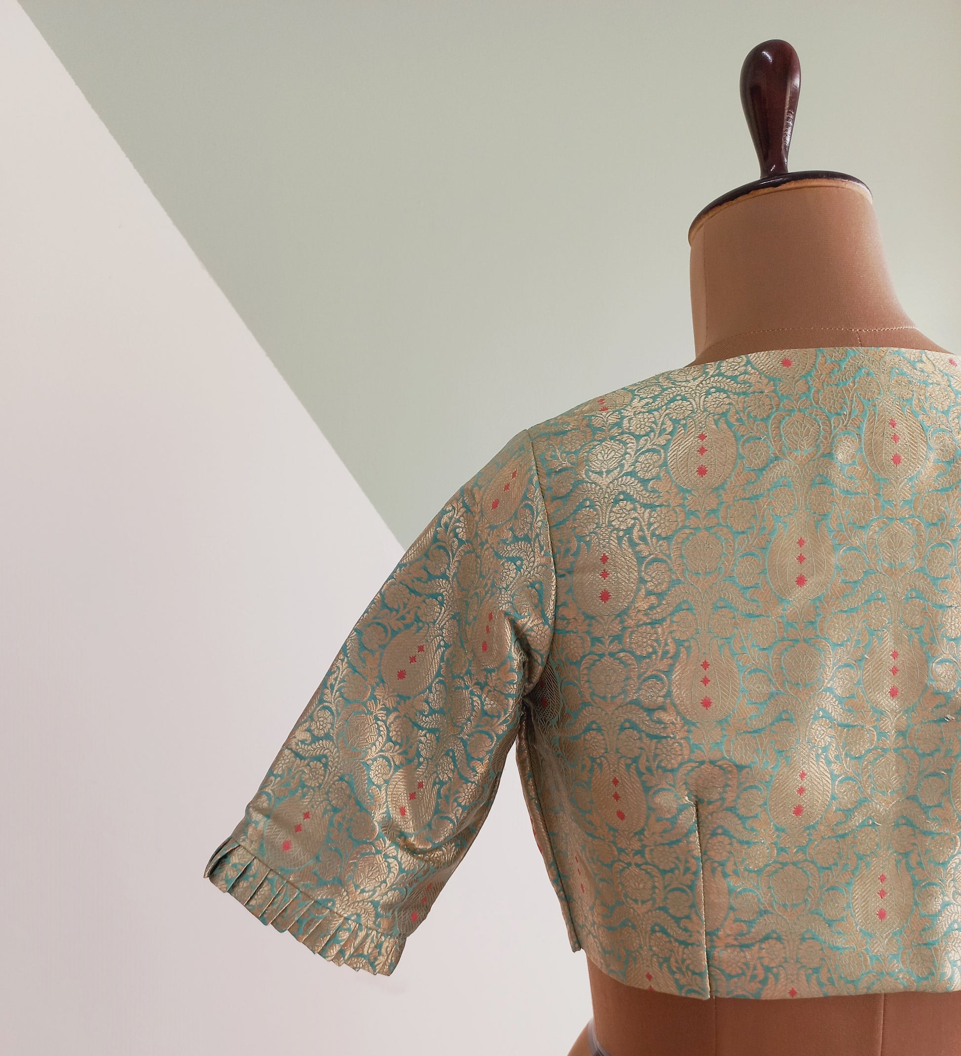 Readymade Brocade Blouse-Alankrutha