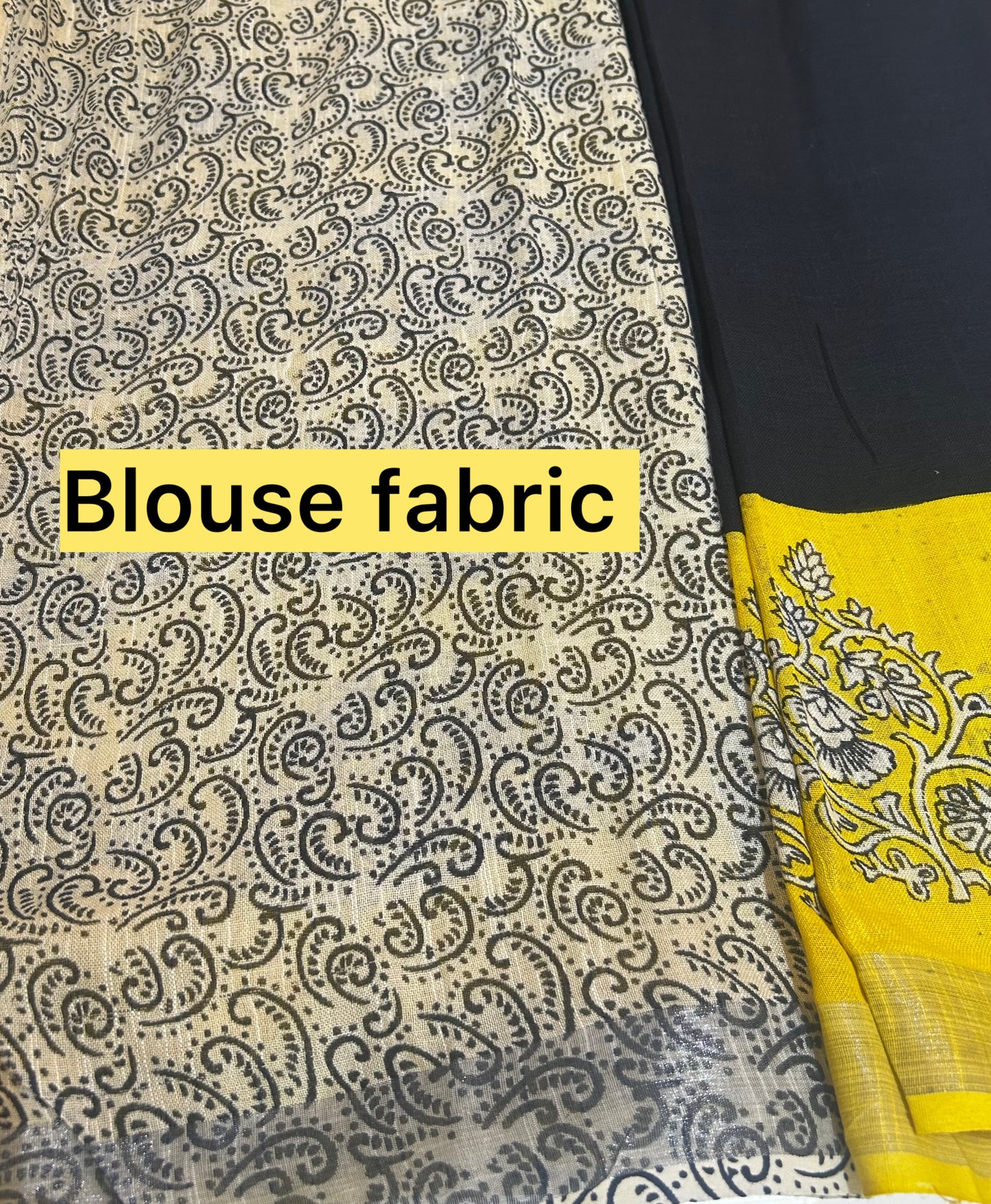 Linen Cotton Saree