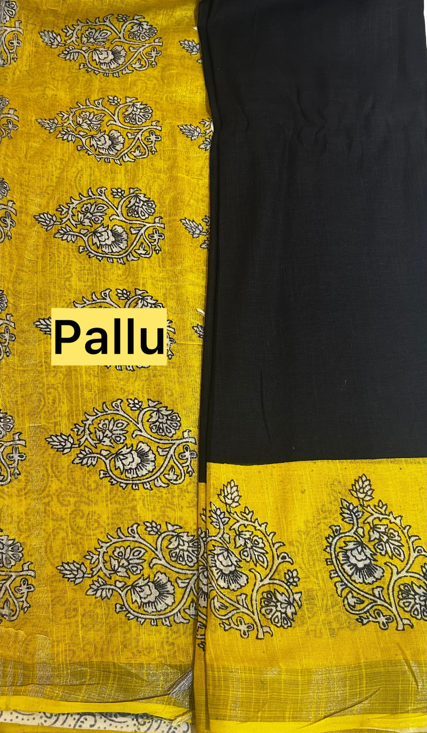Linen Cotton Saree