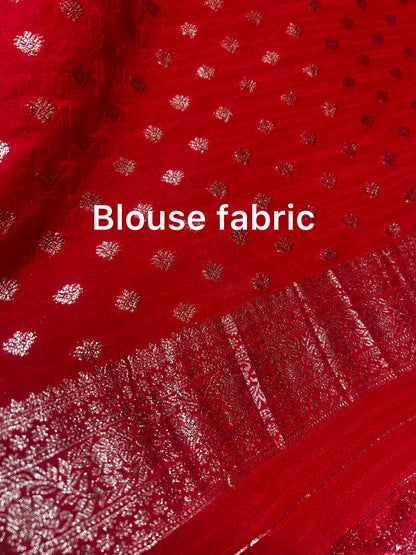 Banarasa Munga Silk Saree