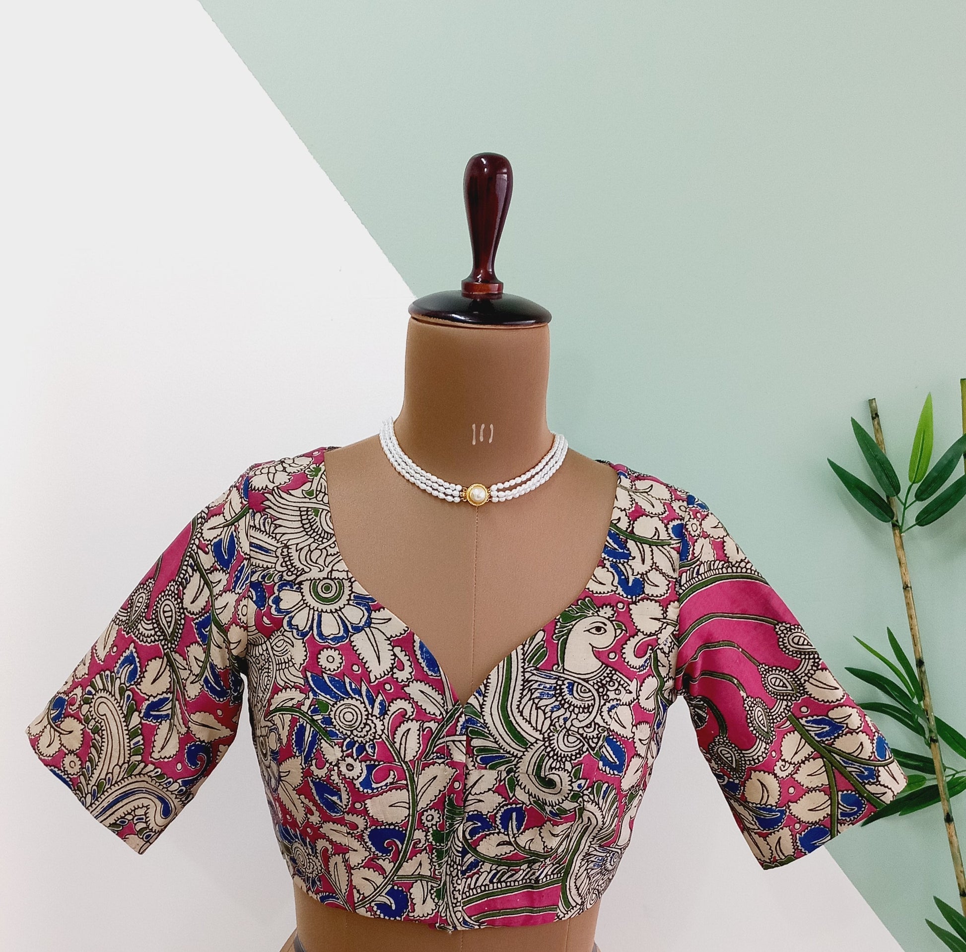 Online Kalamkari Blouse-Alankrutha