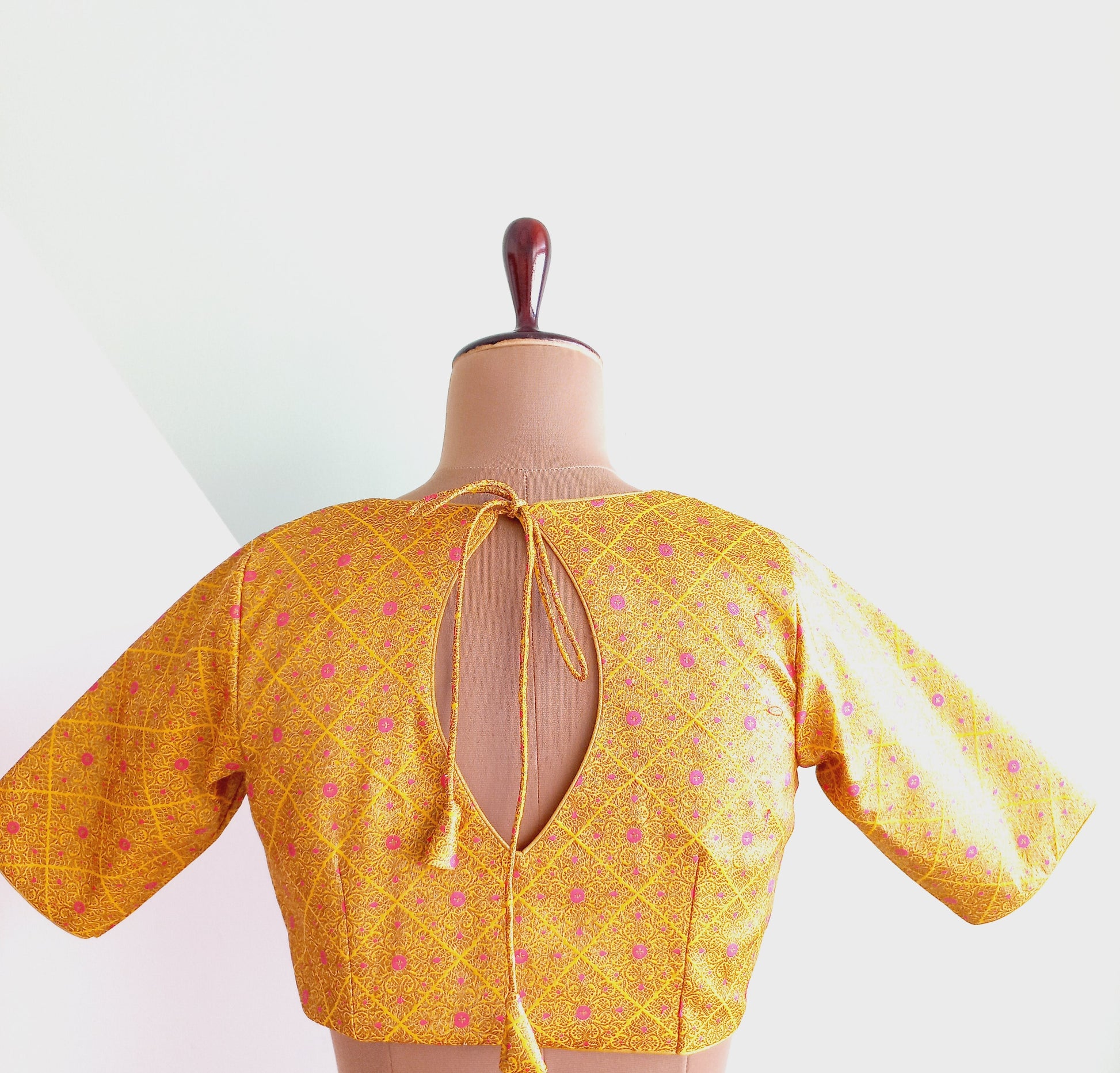 Brocade Readymade Blouse- Alankrutha