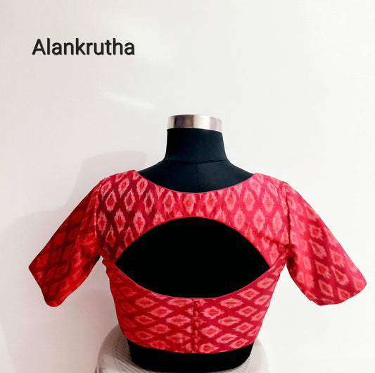 Readytowear Pochampally blouse - Alankrutha