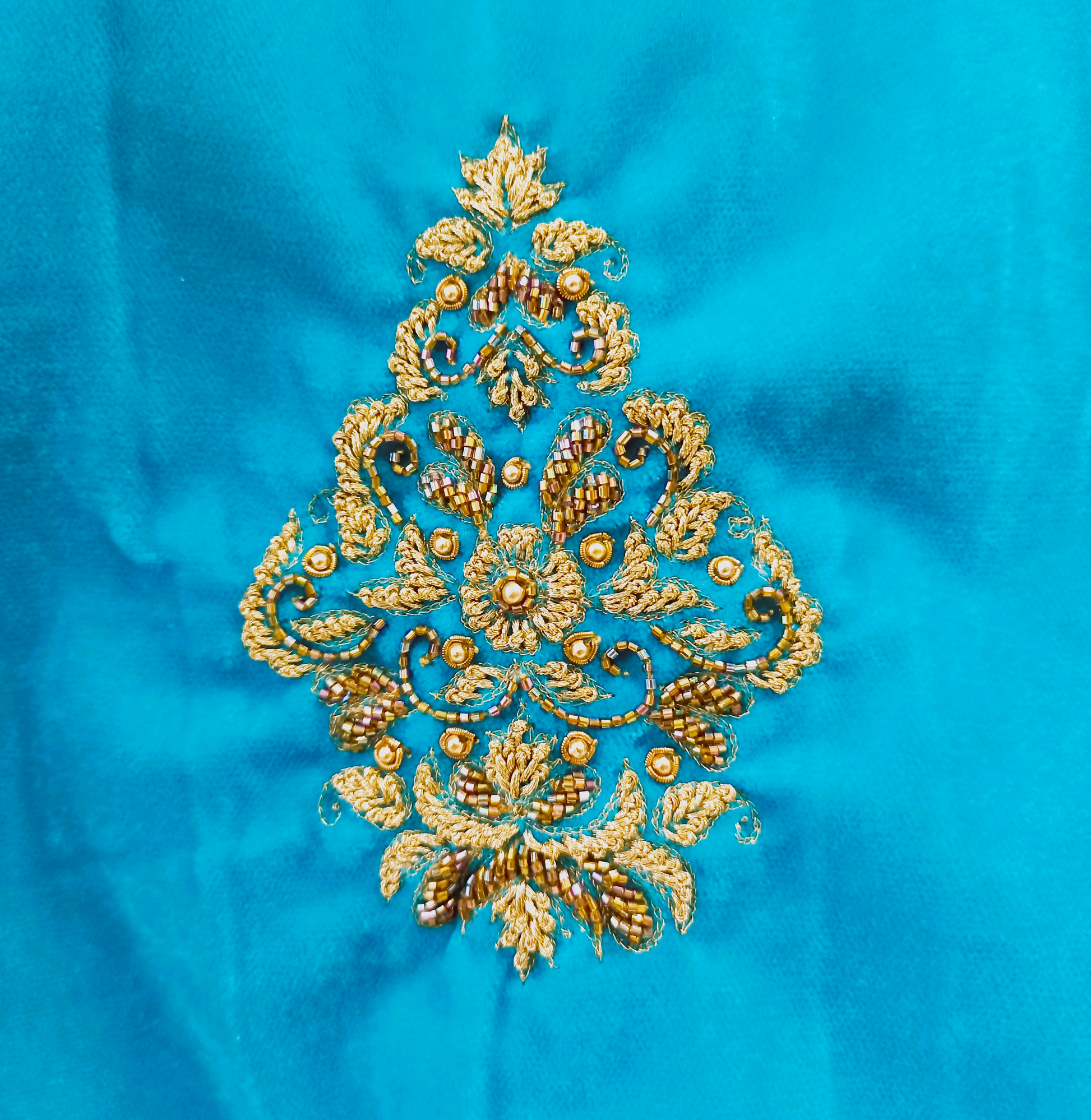 velvet embroidery - Alankrutha