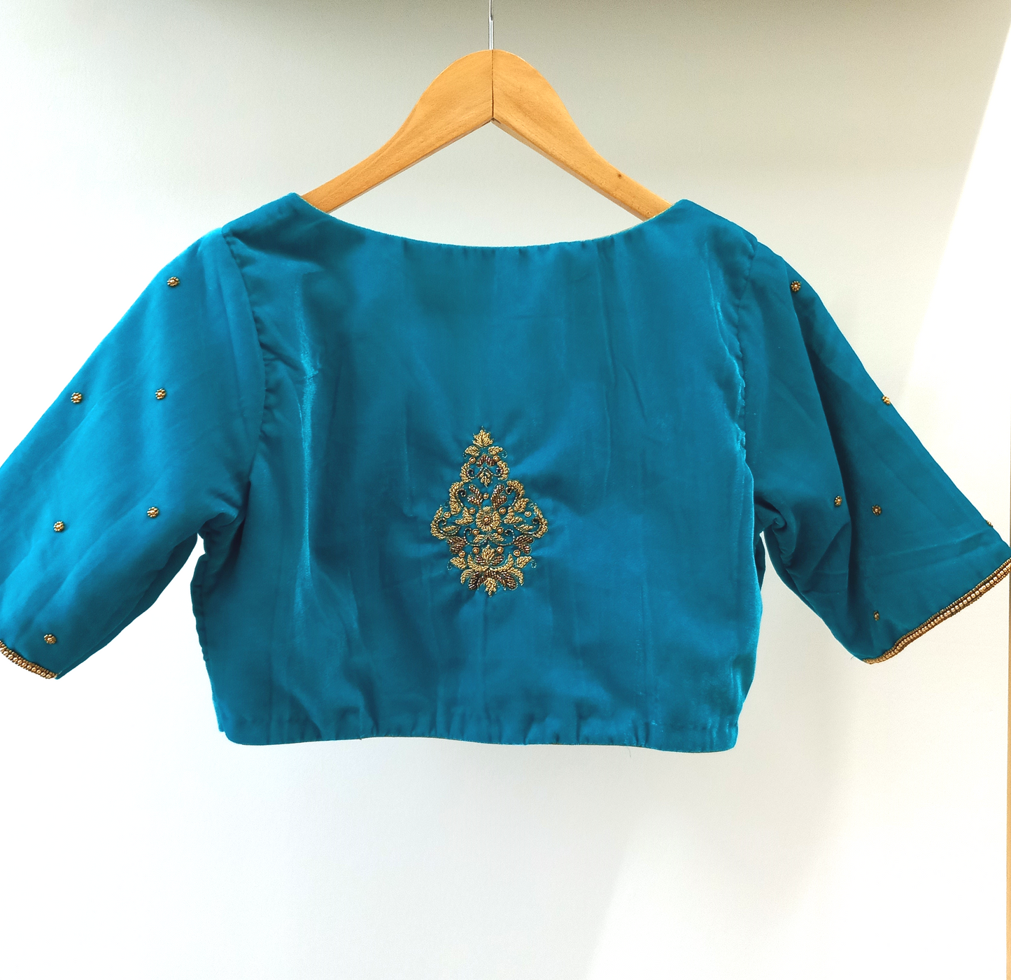 velvet embroidery Blouse - Alankrutha