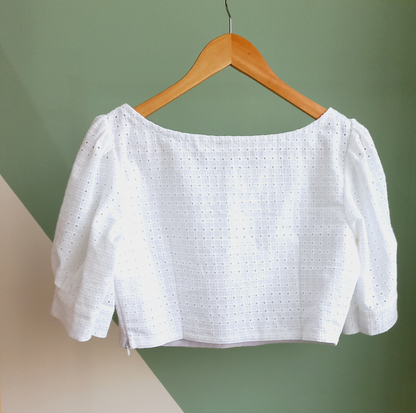 White Hakoba Blouse